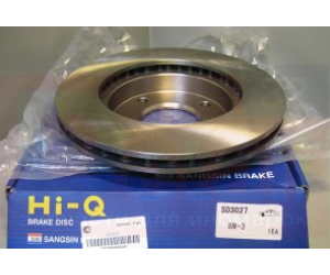 Диск тормозной передний Лачетти Hi-Q