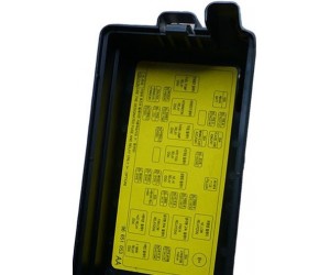 Блок предохранителей Шевроле АВЕО 3 GM верхняя часть (крышка)