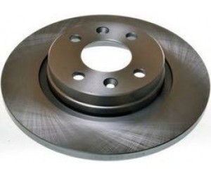 Диск передний тормозной не вентилируемый большой Логан