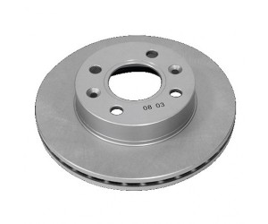 Диск передний тормозной вентилируемый Логан