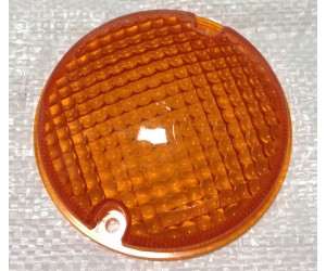 Стекло фонаря Ланос пикап желтое