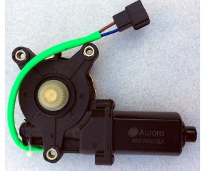 Мотор стеклоподъемника Ланос левый шестерня