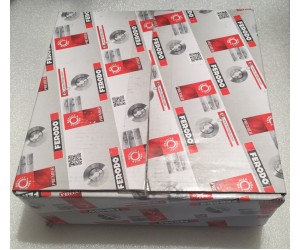 Диск тормозной передний Ланос 1.6 FERODO